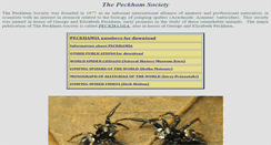 Desktop Screenshot of peckhamia.com